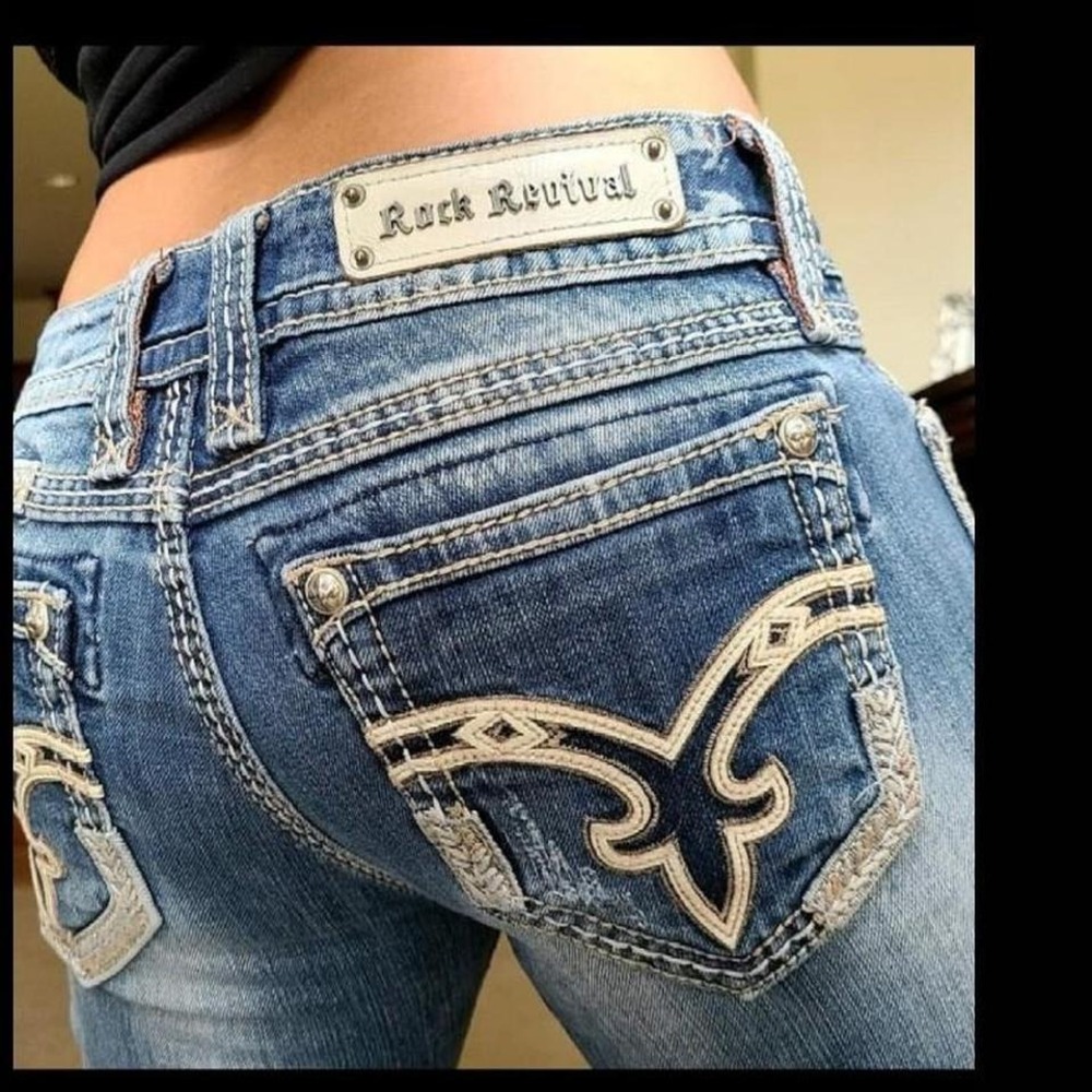 Rock revival skinny jeans size 29